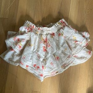Rock and ruffle skirt